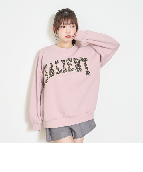 LTXC】【裏起毛】柄ロゴアップリケプルオーバー｜ラブトキシックの通販