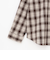 ルーズチェックシャツ