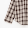 ルーズチェックシャツ