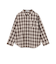ルーズチェックシャツ