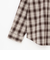 ルーズチェックシャツ