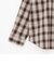 ルーズチェックシャツ