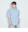 【7days】チェックビック半袖シャツ