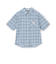 【7days】チェックビック半袖シャツ