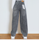 【LTXC】【セット可】タックワイドデニムパンツ