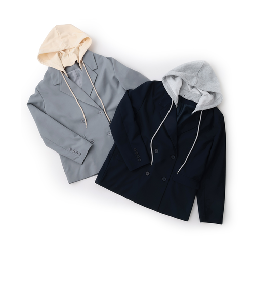 フードつきジャケット｜ラブトキシックの通販｜&mall（アンドモール