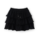 【綿100%】【セット可】カットティアードミニスカート