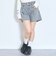 美脚見えタックフレアキュロット