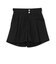 美脚見えタックフレアキュロット