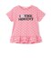 【7days】【GOODPRICE】ドット裾フリルTシャツ