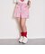 【7days】【GOODPRICE】リボン付キュロットスカート