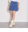 【7days】【GOODPRICE】リボン付キュロットスカート