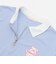 【7days】ハーフジップ半袖Tシャツ