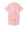 【ルームウェア/パジャマ】半袖総柄シャツ＆ショートパンツセット