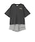 【ルームウェア/パジャマ】半袖ロゴバックプリントTシャツ＆ショートパンツセット
