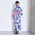花柄セパレート浴衣