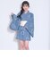 デニムミニ2way浴衣