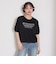 【7days】袖シアーガーリー5分袖Tシャツ