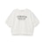 【7days】袖シアーガーリー5分袖Tシャツ