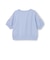 【7days】袖シアーガーリー5分袖Tシャツ