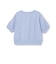 【7days】袖シアーガーリー5分袖Tシャツ