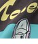 【7days】バックガールイラスト半袖Tシャツ