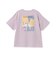 【7days】バックガールイラスト半袖Tシャツ