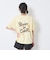 【秒かわトップス】【GOODPRICE】【綿100%】発泡フラワーロゴ半袖T