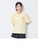 【秒かわトップス】【GOODPRICE】【綿100%】発泡フラワーロゴ半袖T