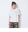 【秒かわトップス】【GOODPRICE】【綿100%】発泡フラワーロゴ半袖T