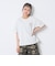 【秒かわトップス】【GOODPRICE】【綿100%】発泡フラワーロゴ半袖T