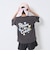 【秒かわトップス】【GOODPRICE】【綿100%】発泡フラワーロゴ半袖T