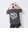 【秒かわトップス】【GOODPRICE】【綿100%】発泡フラワーロゴ半袖T