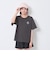 【秒かわトップス】【GOODPRICE】【綿100%】発泡フラワーロゴ半袖T