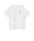 【秒かわトップス】【GOODPRICE】【綿100%】発泡フラワーロゴ半袖T