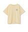 【秒かわトップス】【GOODPRICE】【綿100%】発泡フラワーロゴ半袖T