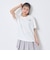 【秒かわトップス】【GOODPRICE】【綿100%】バックハートロゴ刺しゅう半袖T