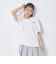 【秒かわトップス】【GOODPRICE】【綿100%】バックハートロゴ刺しゅう半袖T