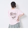 【秒かわトップス】【GOODPRICE】【綿100%】バックハートロゴ刺しゅう半袖T