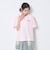 【秒かわトップス】【GOODPRICE】【綿100%】バックハートロゴ刺しゅう半袖T