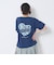 【秒かわトップス】【GOODPRICE】【綿100%】バックハートロゴ刺しゅう半袖T