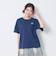 【秒かわトップス】【GOODPRICE】【綿100%】バックハートロゴ刺しゅう半袖T