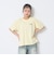 【秒かわトップス】【GOODPRICE】【綿100%】バックハートロゴ刺しゅう半袖T