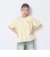 【秒かわトップス】【GOODPRICE】【綿100%】バックハートロゴ刺しゅう半袖T