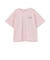 【秒かわトップス】【GOODPRICE】【綿100%】バックハートロゴ刺しゅう半袖T