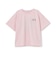 【秒かわトップス】【GOODPRICE】【綿100%】バックハートロゴ刺しゅう半袖T