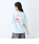 【ESTHER BUNNY】【綿100%】袖レースレイヤードTシャツ
