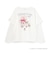 【ESTHER BUNNY】【綿100%】袖レースレイヤードTシャツ