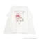【ESTHER BUNNY】【綿100%】袖レースレイヤードTシャツ