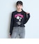 【7days/綿100％/GOODPRICE】フラワーロゴ長袖Tシャツ